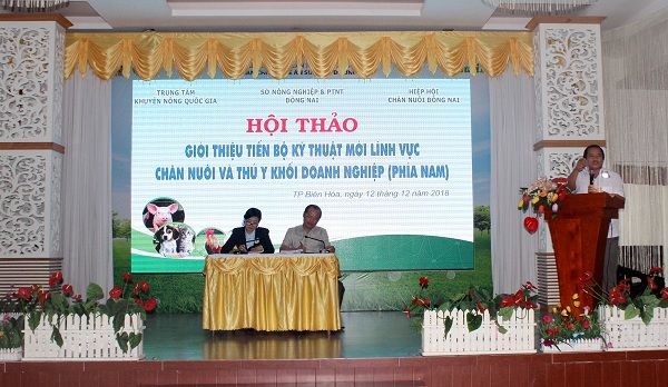 TTKNQG: Hội thảo Giới thiệu TBKT mới lĩnh vực chăn nuôi và thú y khối doanh nghiệp (phía Nam)