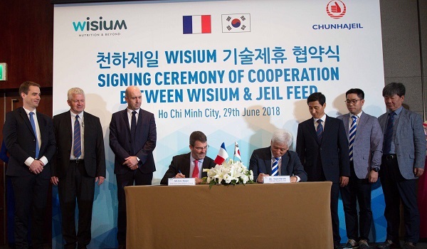 Công ty Wisium: Mở rộng hợp tác kỹ thuật với công ty thức ăn chăn nuôi hàng đầu Hàn Quốc