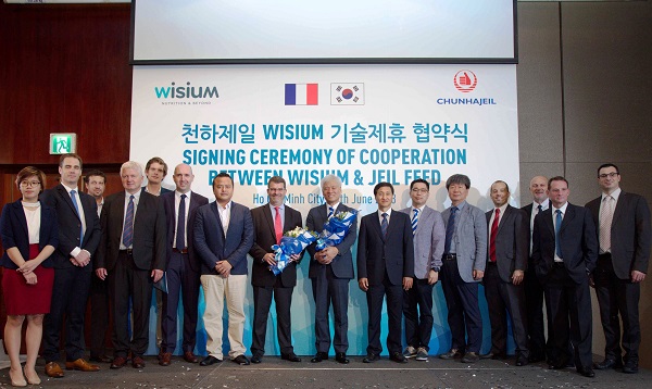 Công ty Wisium: Mở rộng hợp tác kỹ thuật với công ty thức ăn chăn nuôi hàng đầu Hàn Quốc