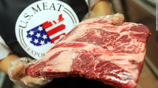 Liên minh châu Âu đề xuất đàm phán với Mỹ về nhập khẩu thịt bò