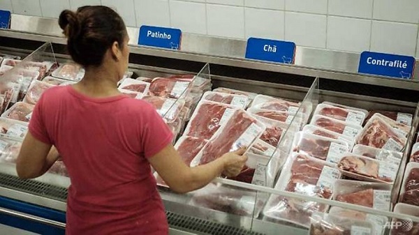 Nga cấm nhập khẩu thịt của Brazil