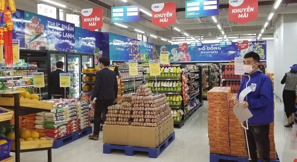 Trứng gà sạch Hòa Phát có mặt ở hàng loạt siêu thị