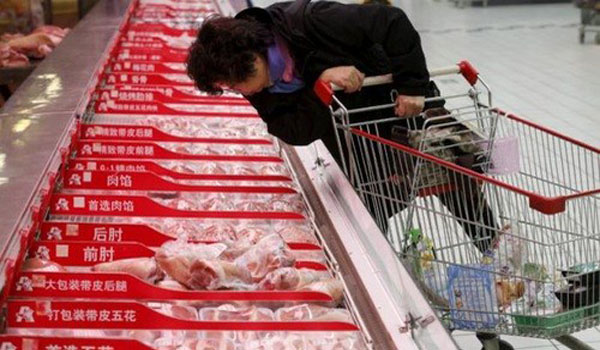 Tiêu thụ thịt lợn ở Trung Quốc chững lại, nhiều nước bị “sốc”