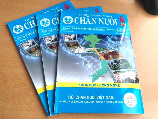 Thể lệ viết bài báo khoa học để đăng Tạp chí KHKT Chăn nuôi