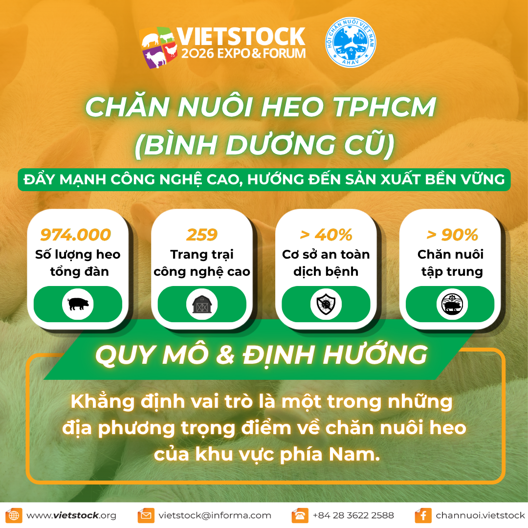 Hội thảo chuyên ngành chăn nuôi heo tại TP. Hồ Chí Minh