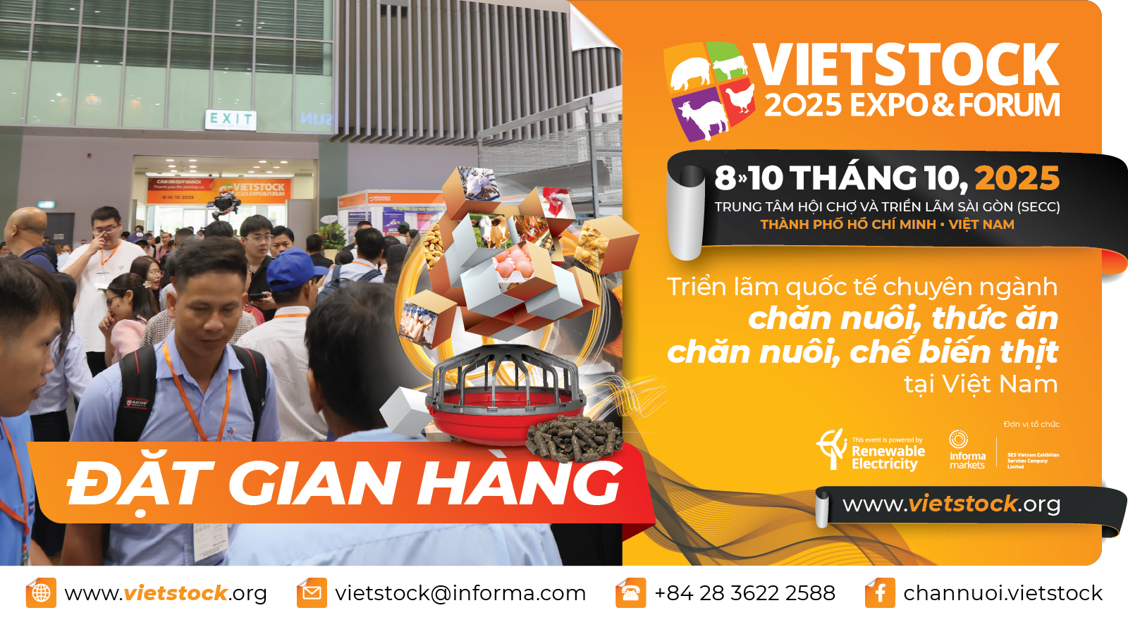 13.624 Khách tham quan triển lãm Vietstock và Aquaculture Vietnam 2024